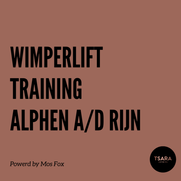 Wimperlift Training in Alphen aan den Rijn